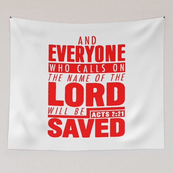 Item preview, Acts 2:21 Calls On The Name Of The Lord designed and sold by plushism.