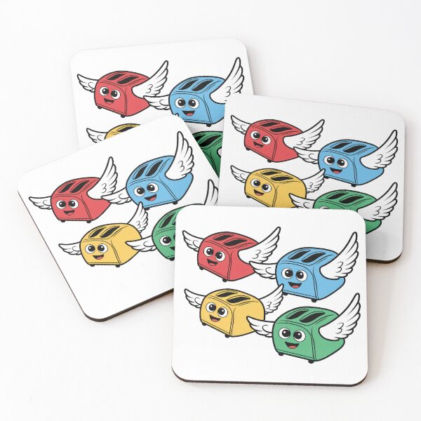 Item preview, Flying Toaster designed and sold by Angry Swan Designs.