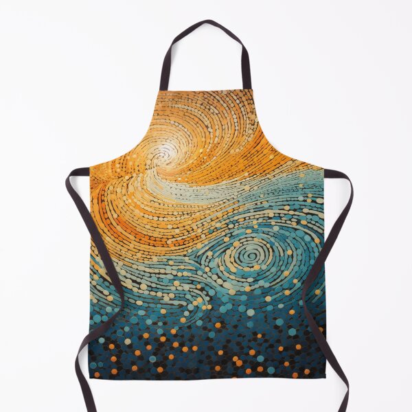 Item preview, Aboriginal Inspired Dot Art - Hot And Cold Collision designed and sold by GrinGalore.
