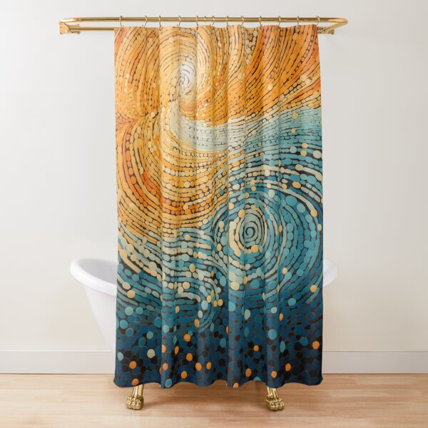 Item preview, Aboriginal Authentic Art - Hot And Cold Collision designed and sold by GrinGalore.