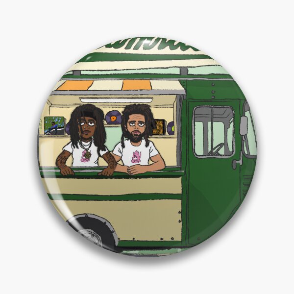 Item preview, J.I.D and J.Cole Music on the move designed and sold by koraart-3.