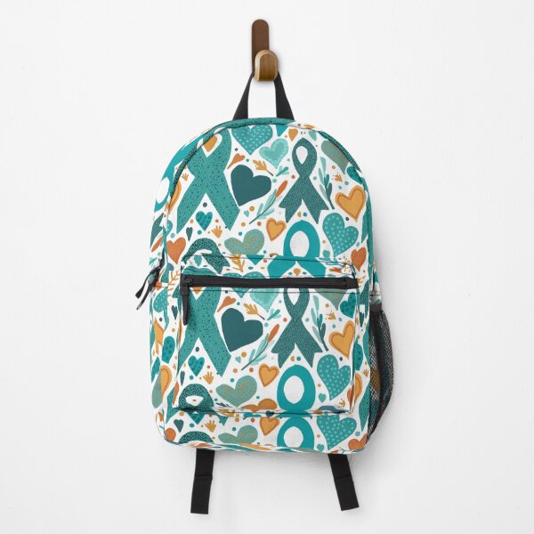 Item preview, Ovarian Cancer Awareness (white background) designed and sold by TraceyMackieArt.