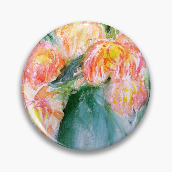 Item preview, Atmospheric Autumn Blooms Watercolour Artwork designed and sold by Iryna Nimmo Art.