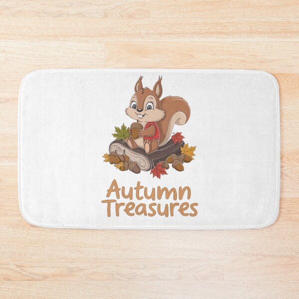 Item preview, Cute autumn design: Squirrel's Harvest Hoard designed and sold by Davideus.