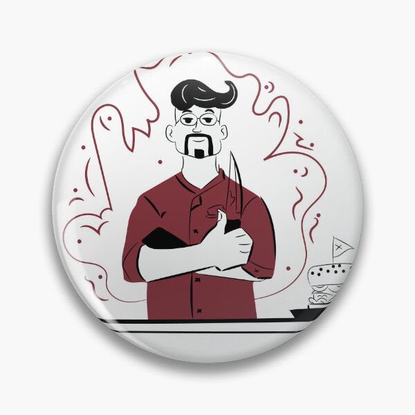 Item preview, Confident Chef in Action designed and sold by Monedesign.