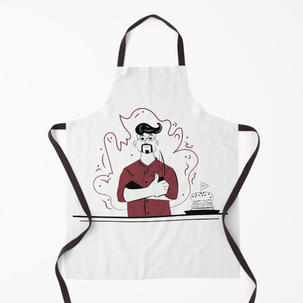 Item preview, Confident Chef in Action designed and sold by Monedesign.