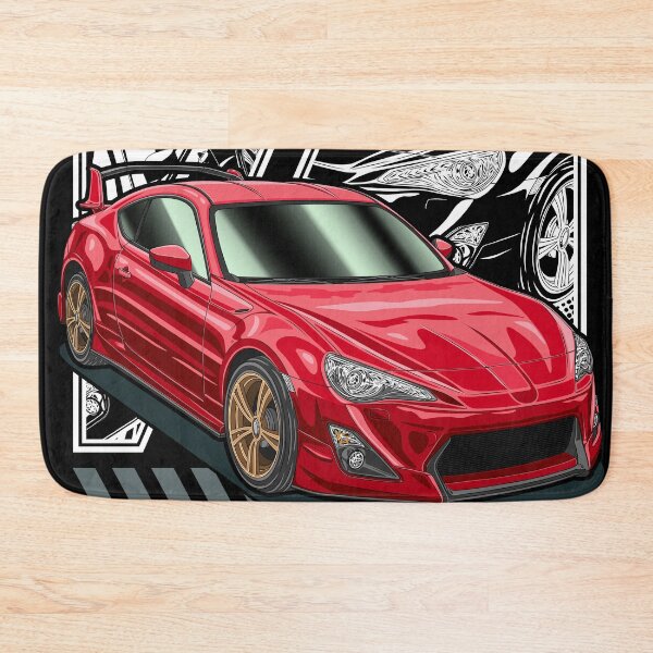 Item preview, JDM Red Toyota GR86 Comic Style designed and sold by JDM Guyvit.