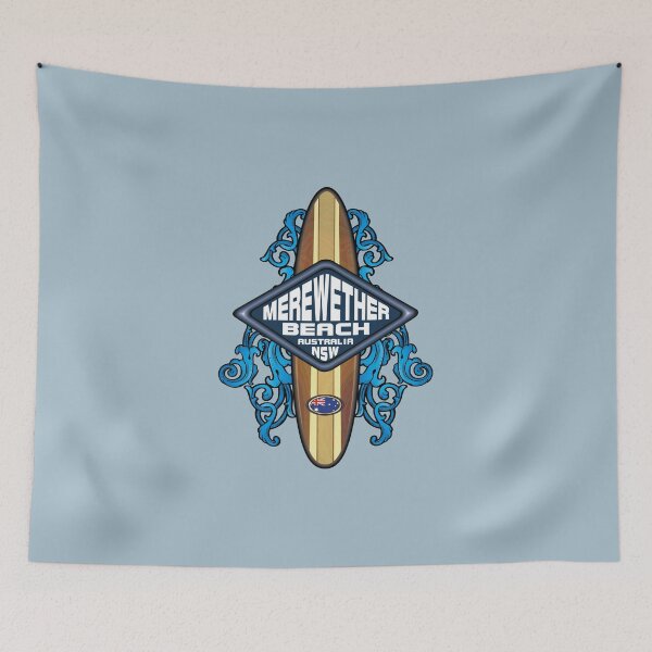 Item preview, Merewether Beach Australia vintage surfboard designed and sold by studioss76.