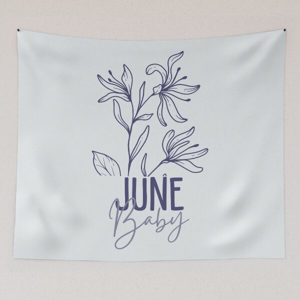 Item preview, June Baby, Honeysuckle, June Birthday, Birth Flower Gift designed and sold by lagunaklein.