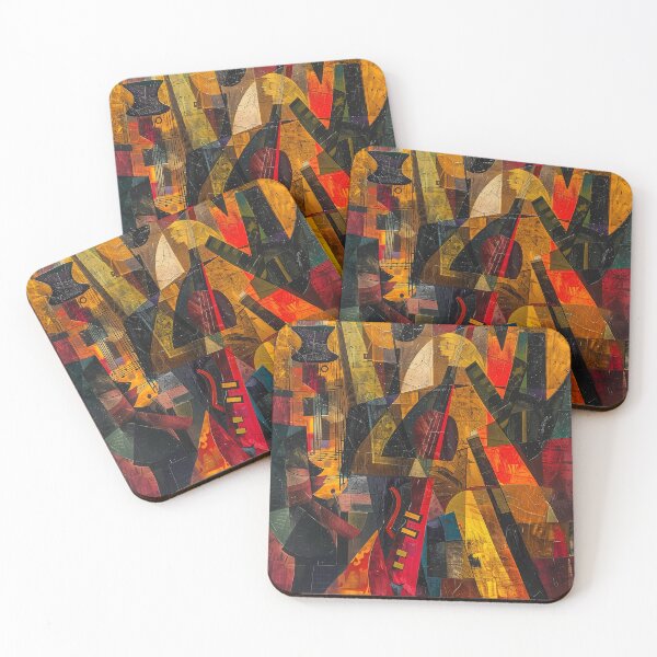 Item preview, New York Jazz Cafe Neo Expressionism Cubism designed and sold by IkiruCo.