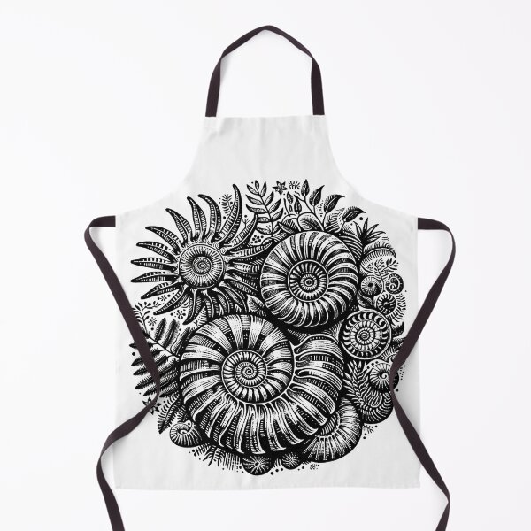 Item preview, Ammonite Fossils and Flowers Jurassic Geologists Fossil designed and sold by nicksuefonze.