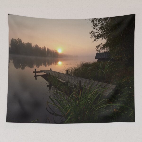 Item preview, Parkkuunlahti sunrise 5 September 24 designed and sold by Jouko Lehto Photography.