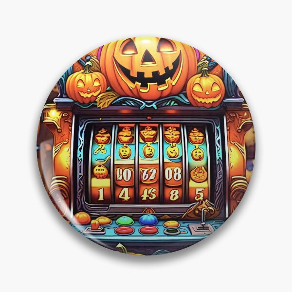 Item preview, pumpkin slot machine 2024 tileartwork designed and sold by tileartwork.