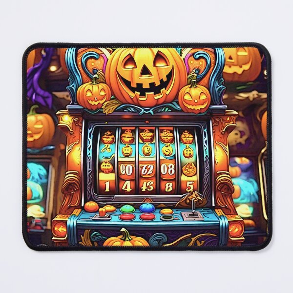 Item preview, pumpkin slot machine 2024 tileartwork designed and sold by tileartwork.