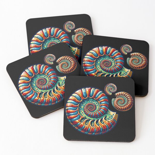 Item preview, Ammonite Fossils Jurassic Geologists Fossil designed and sold by nicksuefonze.