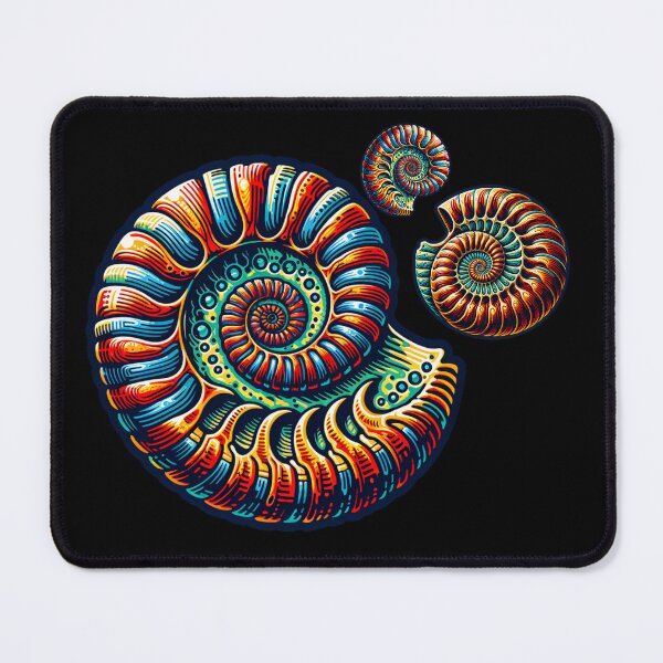 Item preview, Ammonite Fossils Jurassic Geologists Fossil designed and sold by nicksuefonze.