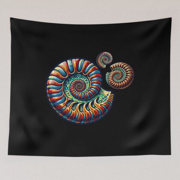 Item preview, Ammonite Fossils Jurassic Geologists Fossil designed and sold by nicksuefonze.
