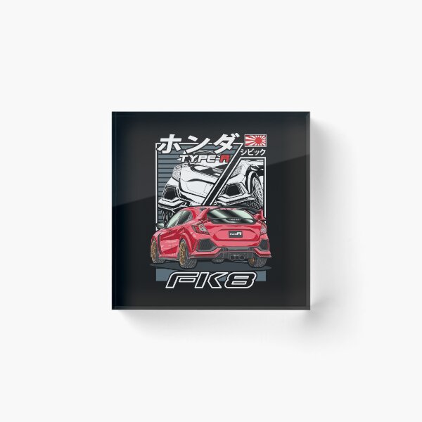 Item preview, Red Civic Type R FK8 Comic Style designed and sold by JDM Guyvit.