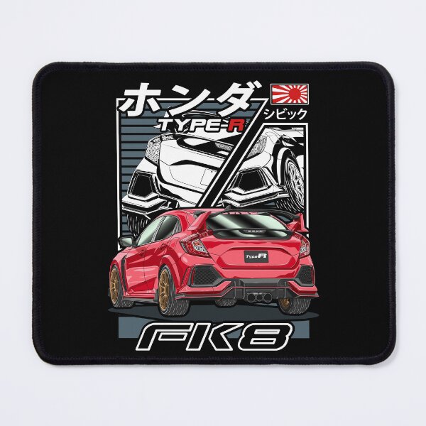 Item preview, Red Civic Type R FK8 Comic Style designed and sold by JDM Guyvit.