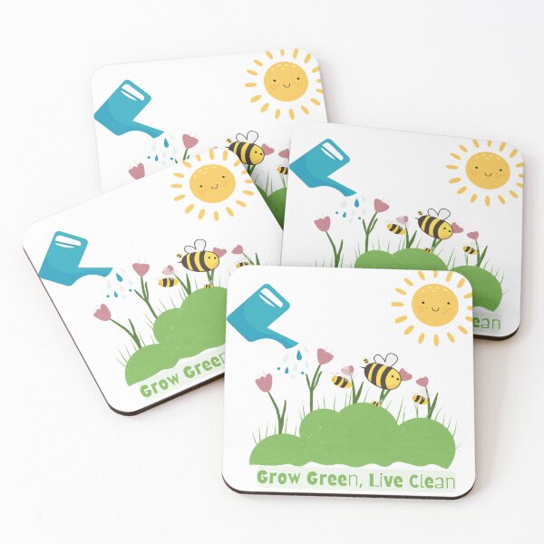 Item preview, Grow Green,Live Clean designed and sold by abdulazizxd.