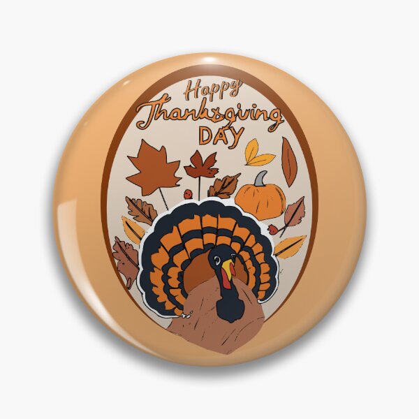 Item preview, Festive Thanksgiving Turkey - Happy Thanksgiving Day designed and sold by AgarutanPrint.