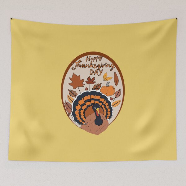 Item preview, Festive Thanksgiving Turkey - Happy Thanksgiving Day designed and sold by AgarutanPrint.