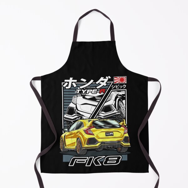 Item preview, Yellow Civic Type R FK8 Comic Style designed and sold by JDM Guyvit.
