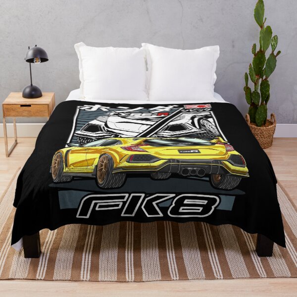 Item preview, Yellow Civic Type R FK8 Comic Style designed and sold by JDM Guyvit.