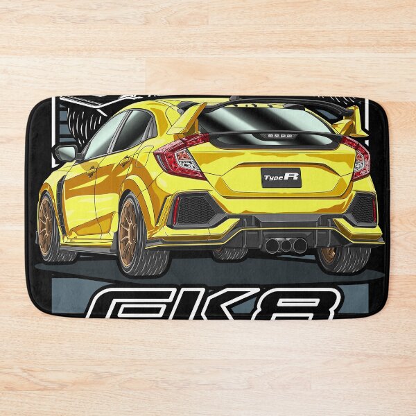 Item preview, Yellow Civic Type R FK8 Comic Style designed and sold by JDM Guyvit.
