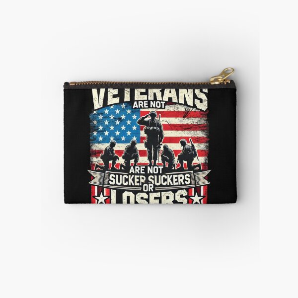 Item preview, Veterans Are Not Suckers Or Losers Vintage USA Flag Veteran designed and sold by SztylishDesigns.