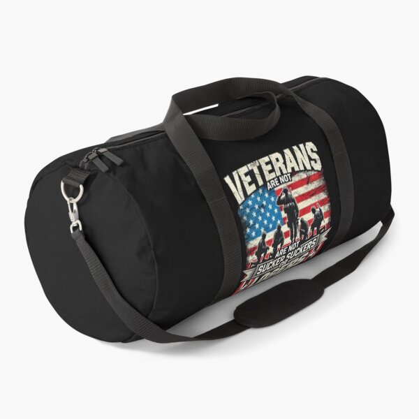 Item preview, Veterans Are Not Suckers Or Losers Vintage USA Flag Veteran designed and sold by SztylishDesigns.