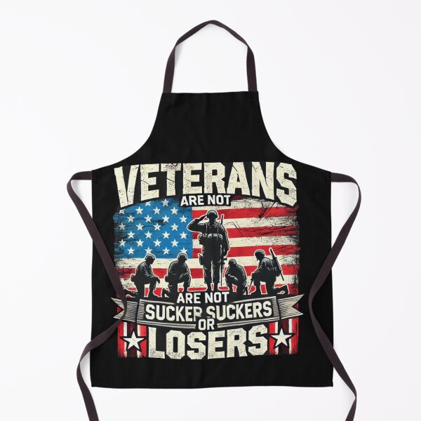 Item preview, Veterans Are Not Suckers Or Losers Vintage USA Flag Veteran designed and sold by SztylishDesigns.