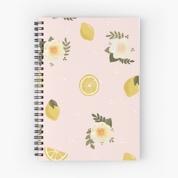 Item preview, Floral + Lemon Print designed and sold by ktscanvases.