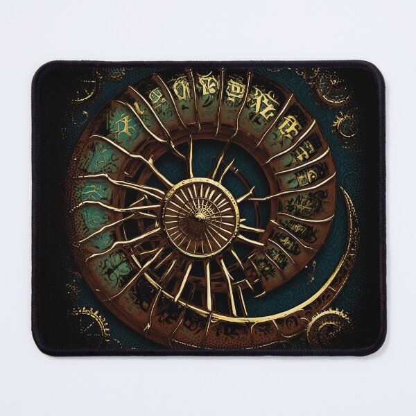 Item preview, Cool Steampunk style ammonite fossil graphic perfect for a fossil hunter, palaeontologists and rockhounds. designed and sold by nicksuefonze.