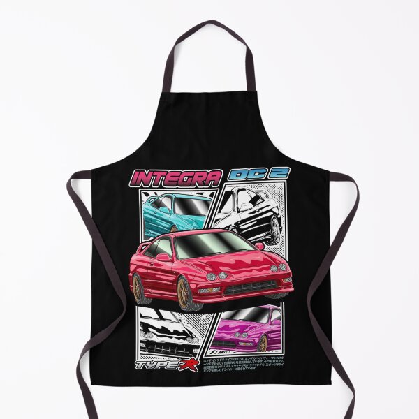 Item preview, Red Honda Integra Type R DC2 Comic Style designed and sold by JDM Guyvit.