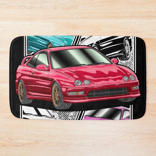 Item preview, Red Honda Integra Type R DC2 Comic Style designed and sold by JDM Guyvit.