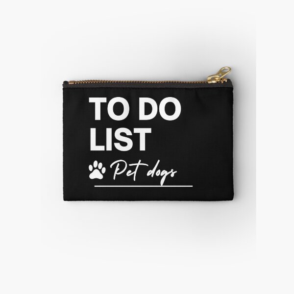 Item preview, To do list: pet dogs designed and sold by CheerfulBee.