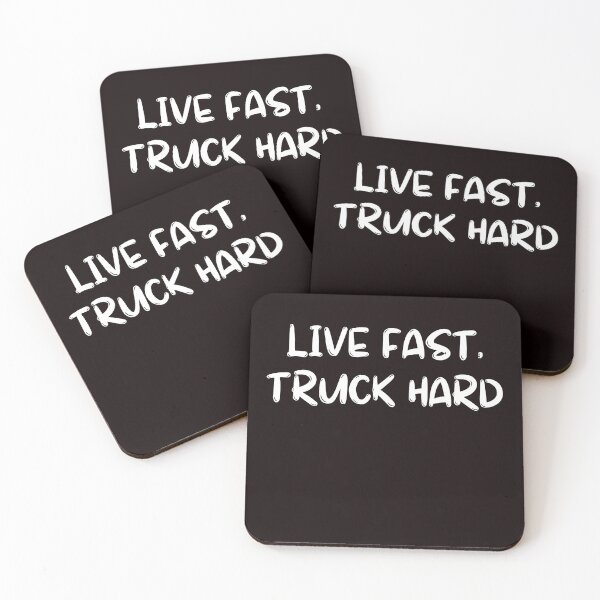 Item preview, live fast, truck hard designed and sold by AngelArtss.