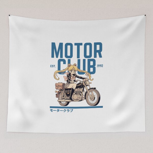 Item preview, Sailor Guardian Retro Vintage Anime Motor Club designed and sold by AstroAppa.