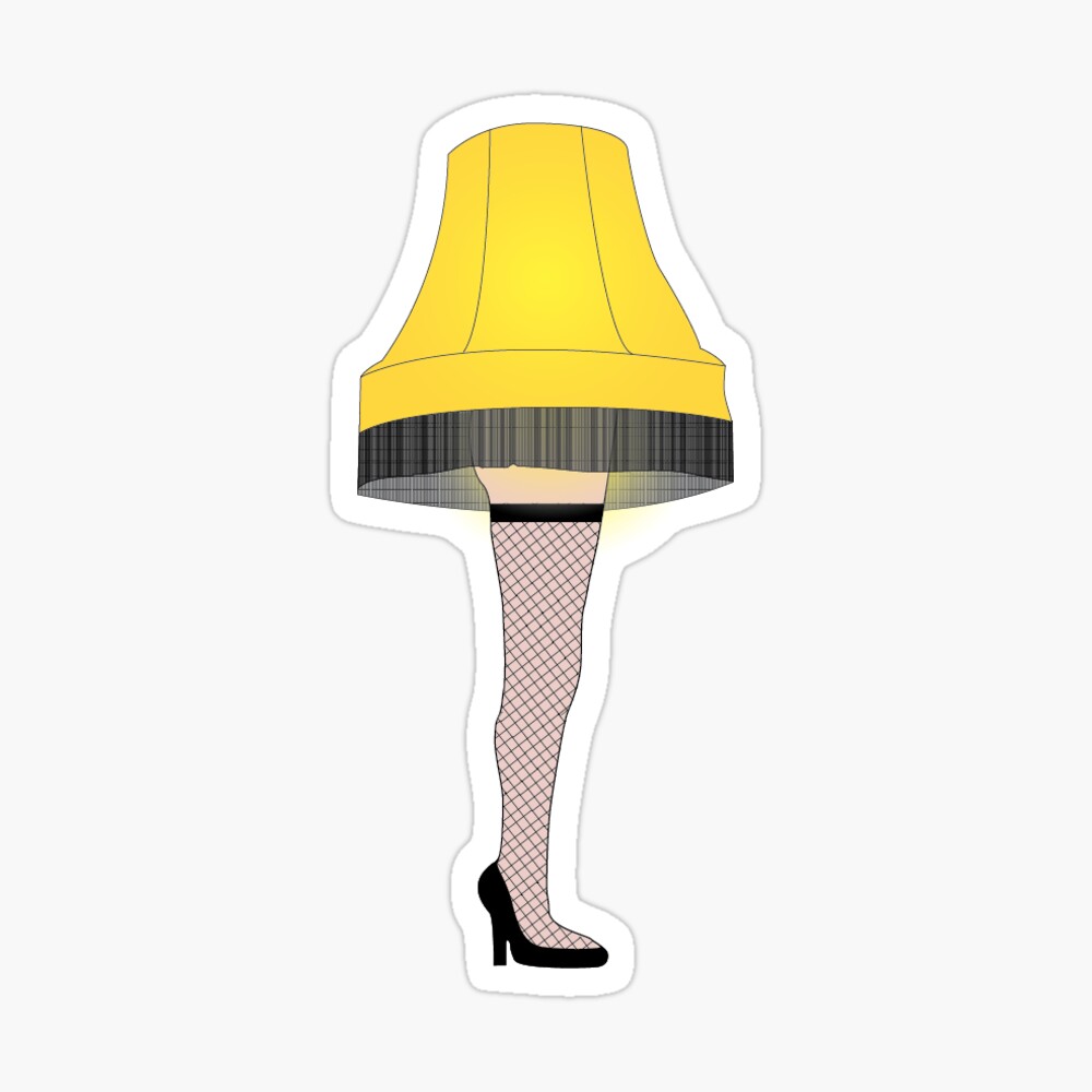 leg lamp poster