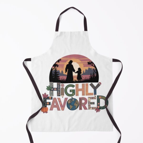 Item preview, "HIGHLY FAVORED".  Bible verse  designed and sold by Obinne.