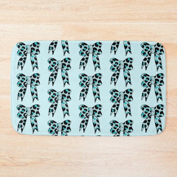 Item preview, Elegant Bow Blue Leopard Print designed and sold by MrsCreative1.
