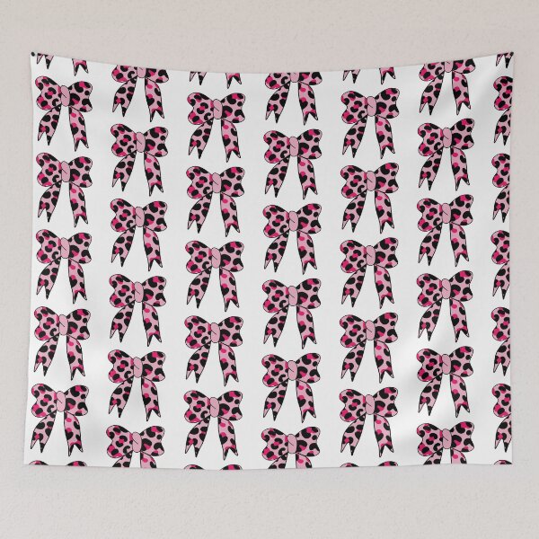 Item preview, Elegant Bow Pink Leopard Print designed and sold by MrsCreative1.