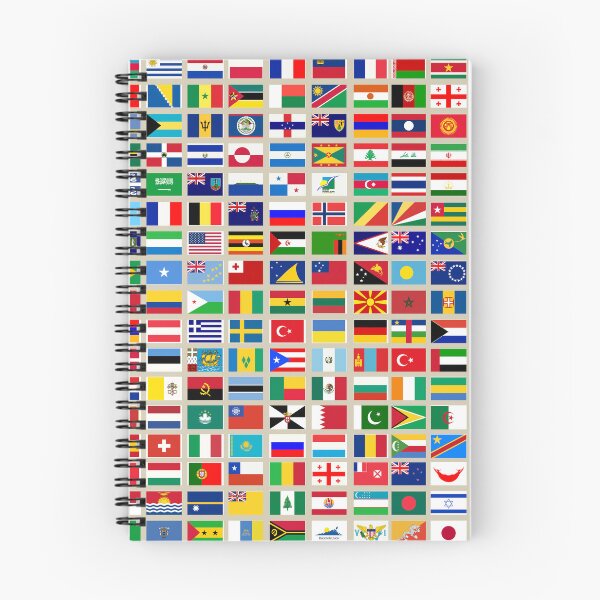 Item preview, Flags of the World All Countries Nations  - Beige designed and sold by Divine Ease.
