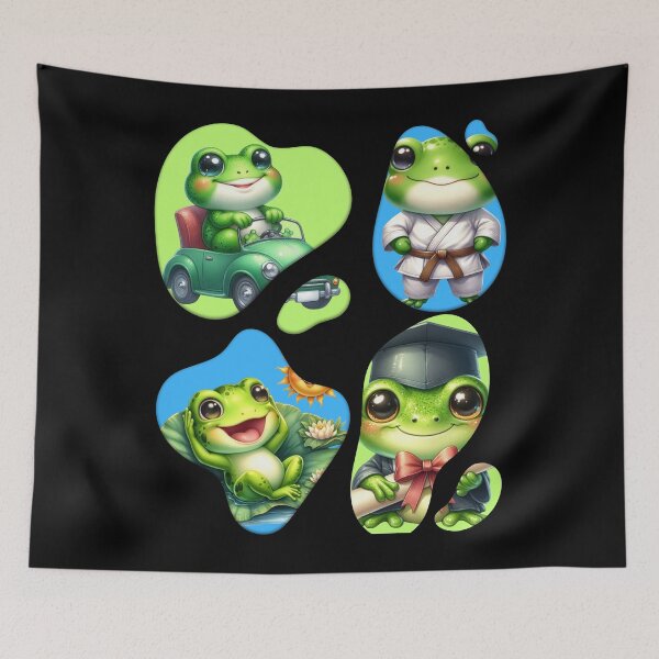 Item preview, Mini Frog Happy Frog   designed and sold by Piotr Rosiak.