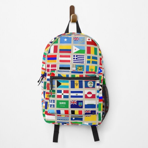 Item preview, Flags of the World All Countries Nations  - Beige designed and sold by Divine Ease.