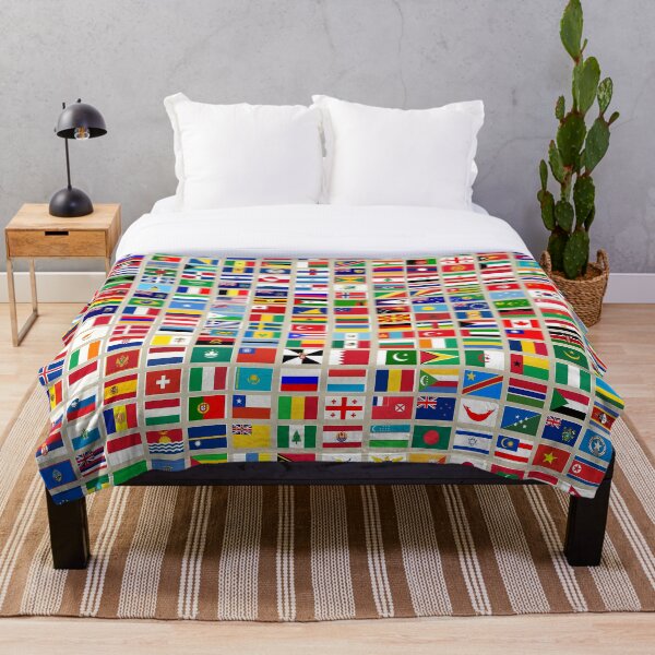 Item preview, Flags of the World All Countries Nations  - Beige designed and sold by Divine Ease.