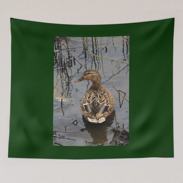 Item preview, Mallard Duck Inch Island Vertical designed and sold by eddiebarronshop.