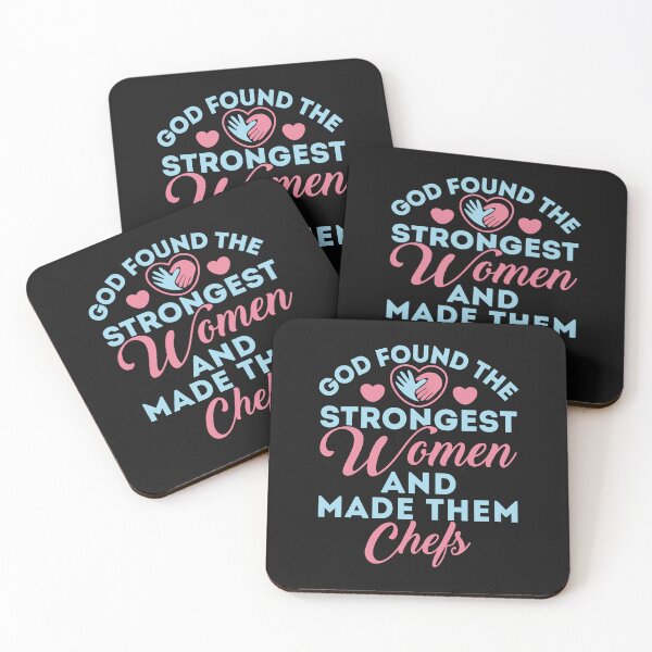 Item preview, God Found the Strongest Women Chef designed and sold by jaygo.