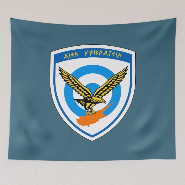 Item preview, Cyprus Air Command - Διοίκηση Αεροπορίας Κύπρου - Kıbrıs Hava Komutanlığı designed and sold by wordwidesymbols.
